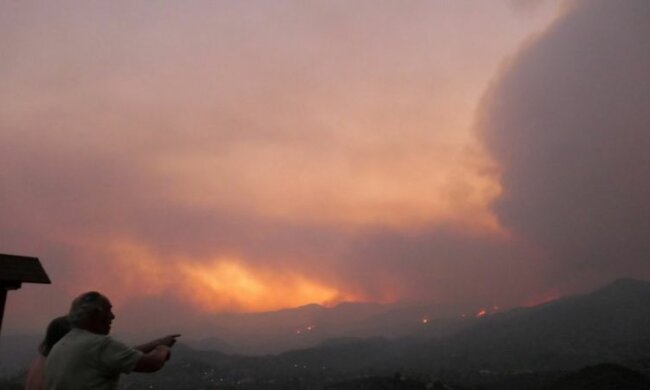 пожежа на Кіпрі, джерело: EPA