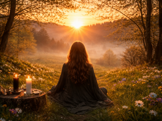 Ритуал, весеннее равноденствие, изображение: Знай.ua