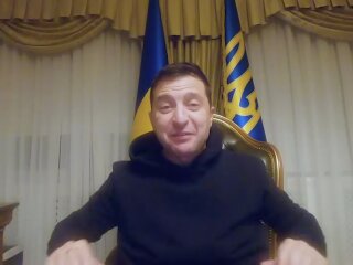 Володимир Зеленський, скріншот з відео