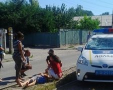 Запорізькі поліцейські збили підлітка-пішохода