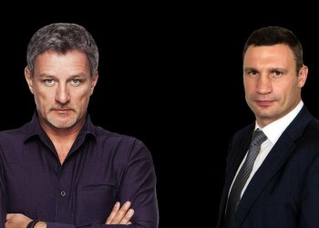 Андрей Пальчевский и Виталий Кличко