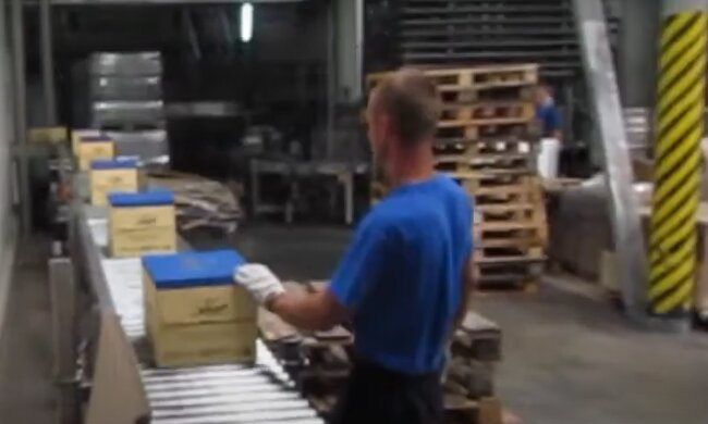 Виробництво пива, скріншот з відео