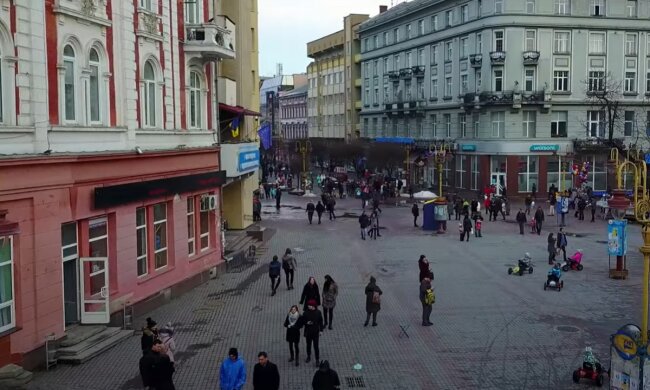 Ивано-Франковск, кадр из видео, изображение иллюстративное: YouTube