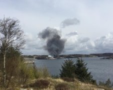У Норвегії розбився вертоліт з нафтовиками на борту