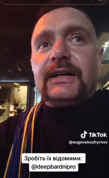 Военный Евгений Кожирнов. Фото TikTok