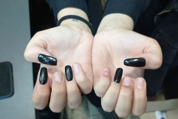 Некачественные ногти, фото: Черный список / Телеграмм