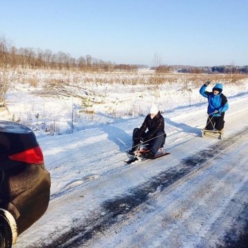 Украинцы осваивают новый вид развлечений (видео)