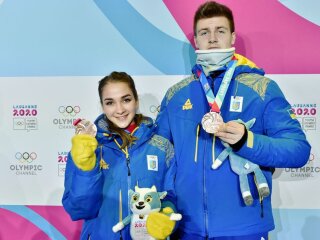 Фигуристы София Нестерова и Артем Даренский, facebook.com/olympicua