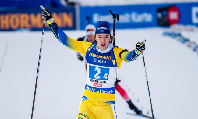 Збірна Швеції виграла чоловічу естафету, українські біатлоністи здивували