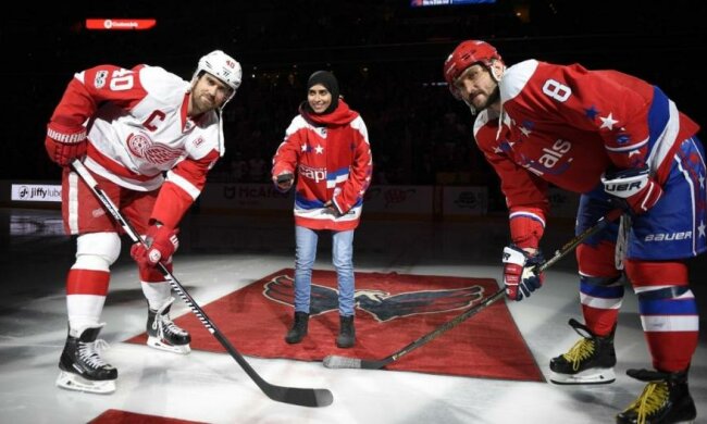 Овечкін виконав мрію хокеїстки з ОАЕ (фото)