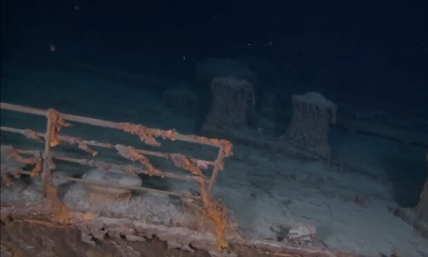Титаник, кадр из видео