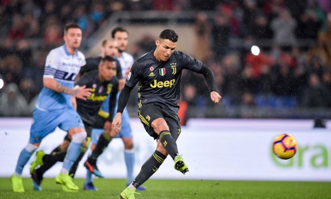 Криштиану Роналду забил решающий гол в матче Ювентус - Лацио