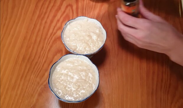 Солодкий рис, кадр з відео-рецепту