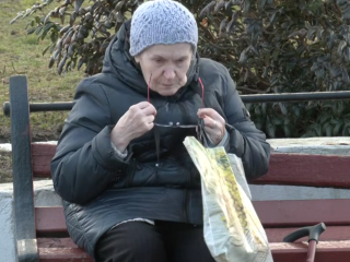 Пенсіонерка. Фото: скрін youtube