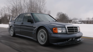 Mercedes 190E Evolution II, скриншот: YouTube