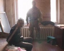 Під Дніпропетровськом спіймали терориста "ДНР" (відео)