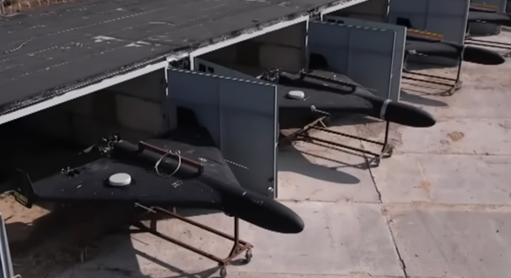 БПЛА Shahed. Фото: скрін youtube