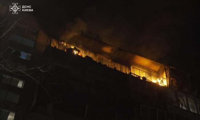 наслідки удару по Києву 23 березня 2025