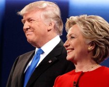 Клінтон відривається від Трампа на п'ять відсотків