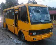 В Одесі дерево впало на маршрутку (фото)