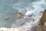 Українка впала в море в Іспанії, кадр з відео