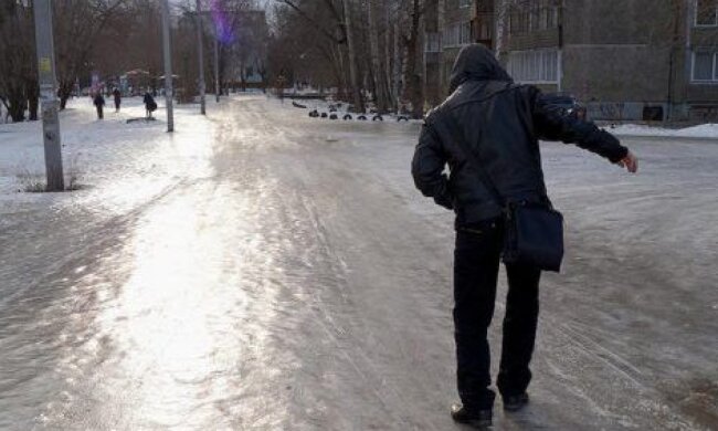 Ожеледиця, скріншот: YouTube