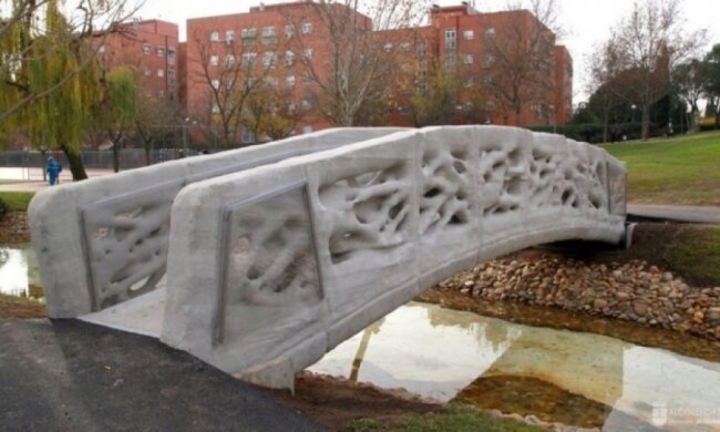 В Испании впервые напечатали мост на принтере