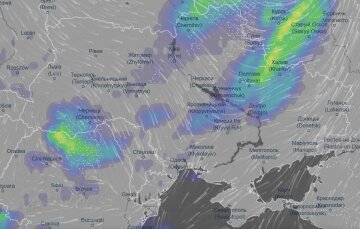 28 березня 2023 року протягом дня, скріншот: Ventusky