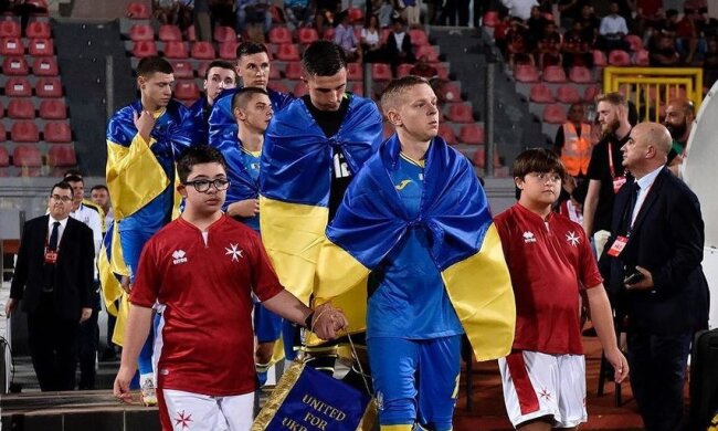 Сборная Украины, фото: Instagram
