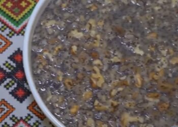"Голодная" кутья, кадр из видео