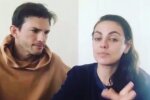Міла Куніс і Ештон Кутчер, Instgaram