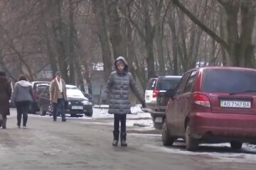 зима, скриншот из видео