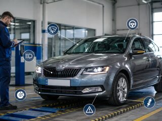 Техосмотр легкового авто на СТО