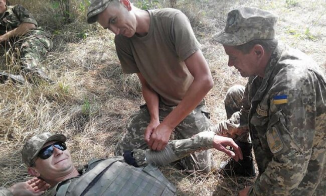 На рівненському полігоні рятували життя резервістів (фото)