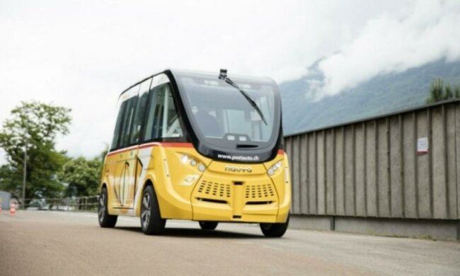 В Швейцарии тестируют беспилотные электрические автобусы