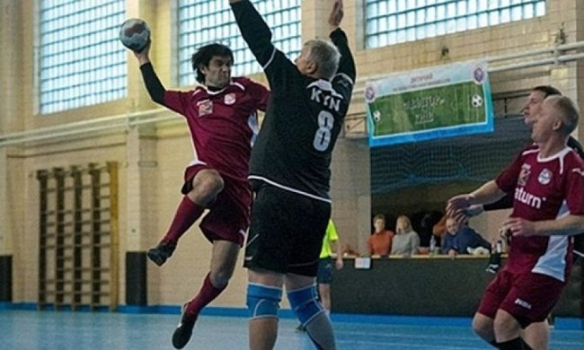 Первый в истории матч по футгандболу прошел в Киеве (фото)