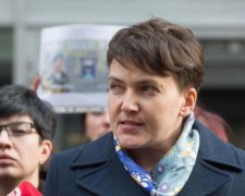 Бело-сине-красная Гадя: Савченко окончательно взбесила украинцев