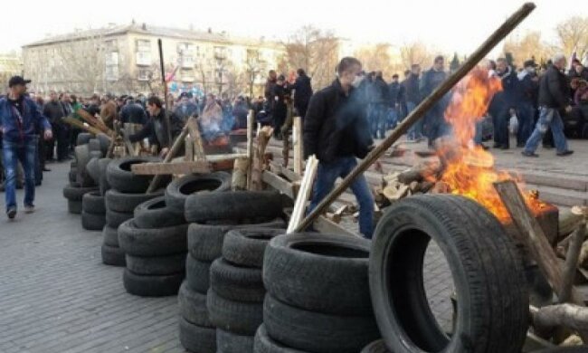  Милиция задержала бунтарей в Констянтиновке
