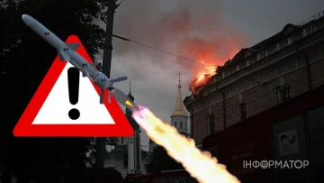 Попередження про загрозу масованого удару по Києву 13 липня 2026