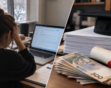 Студент пише дипломну роботу
