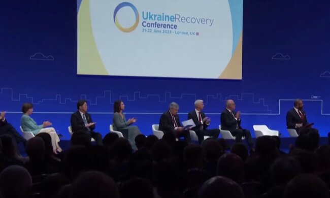 Лондонська конференція з відновлення України. Фото: скрін youtube