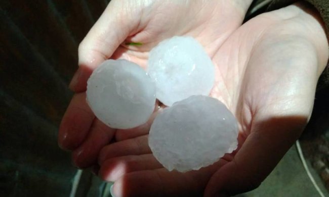 Закарпатье уничтожает град размером с яйцо: фото катастрофы