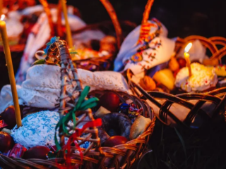 Пасхальная корзина, фото: Sanni85/depositphotos