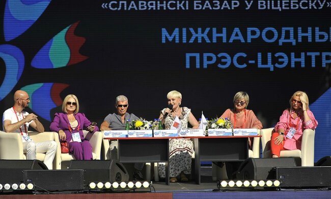Наталя Бучинська на Слов'янському базарі у Вітебську 2020, фото: fest-sbv.by
