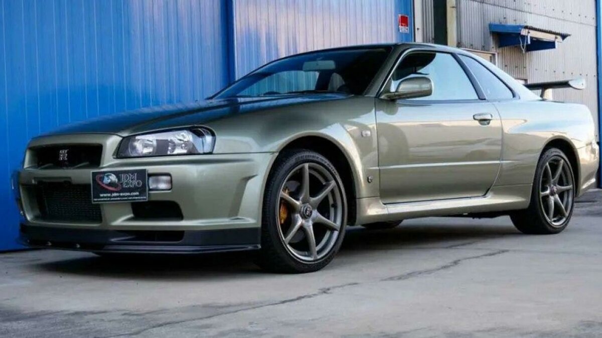 Самый дорогой в мире Mileage Nissan Skyline GT-R V-Spec II Nur