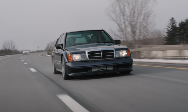 Mercedes 190E Evolution II, скриншот: YouTube