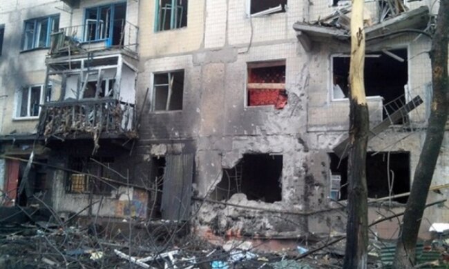 Под Горловкой ночью шел бой