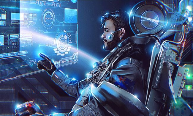 Космічний пілот - арт, скріншот: YouTube