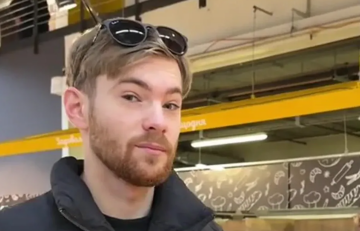 Британец в Украине, кадр из видео