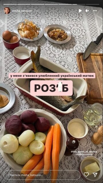 Михайло Кацурін, скріншот: Instagram Stories